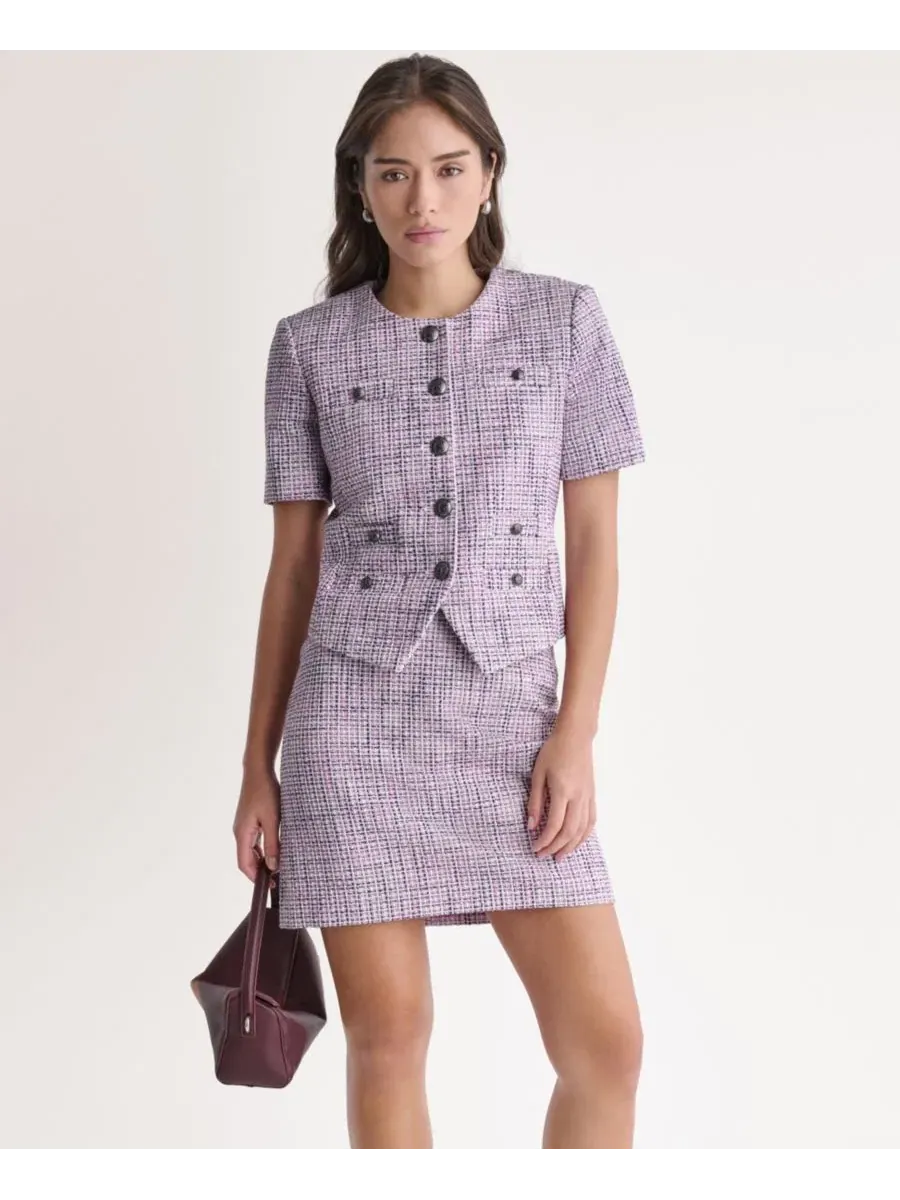 Женский блейзер с принтом BCBG