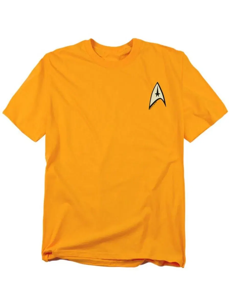 Футболка с принтом Command Uniform W Foil Star Trek — золотистый