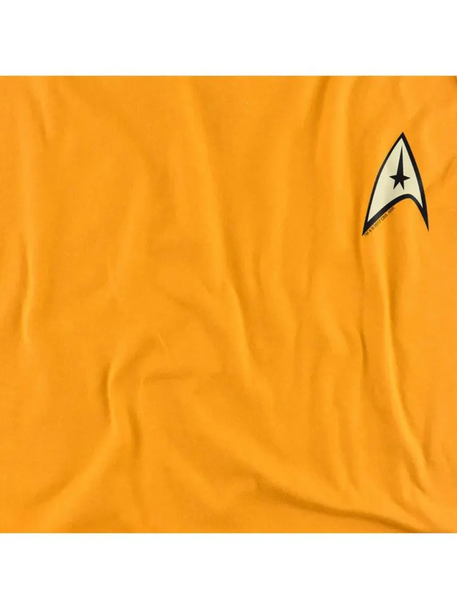 Футболка с принтом Command Uniform W Foil Star Trek — изображение 3 из 3, золото