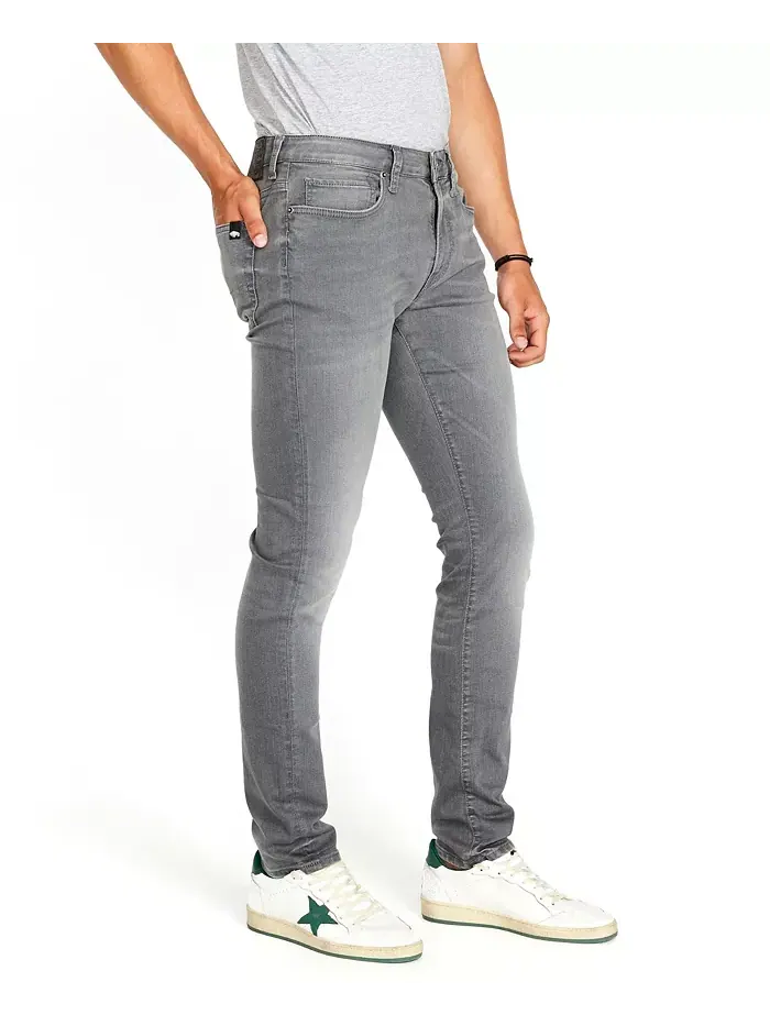 Мужские джинсы Skinny Max Stretch Buffalo David Bitton — изображение 2 из 3, серый