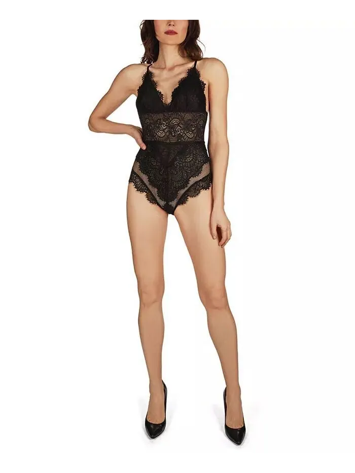 Боди Adalene Sheer Lingerie MeMoi — изображение 2 из 3, черный