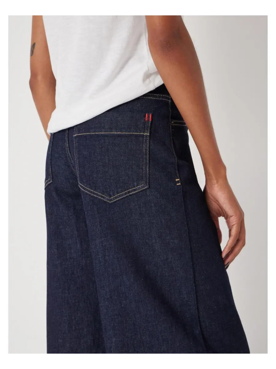 Женские джинсы Nessa с широкими штанинами Hush — изображение 5 из 6, красный