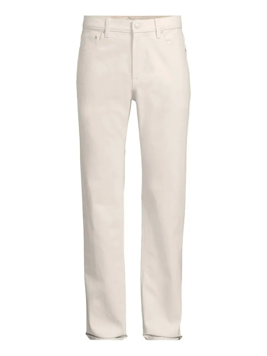 Мужские джинсы Stretch Classic Fit Natural Jean Lands' End — изображение 3 из 3, натуральный