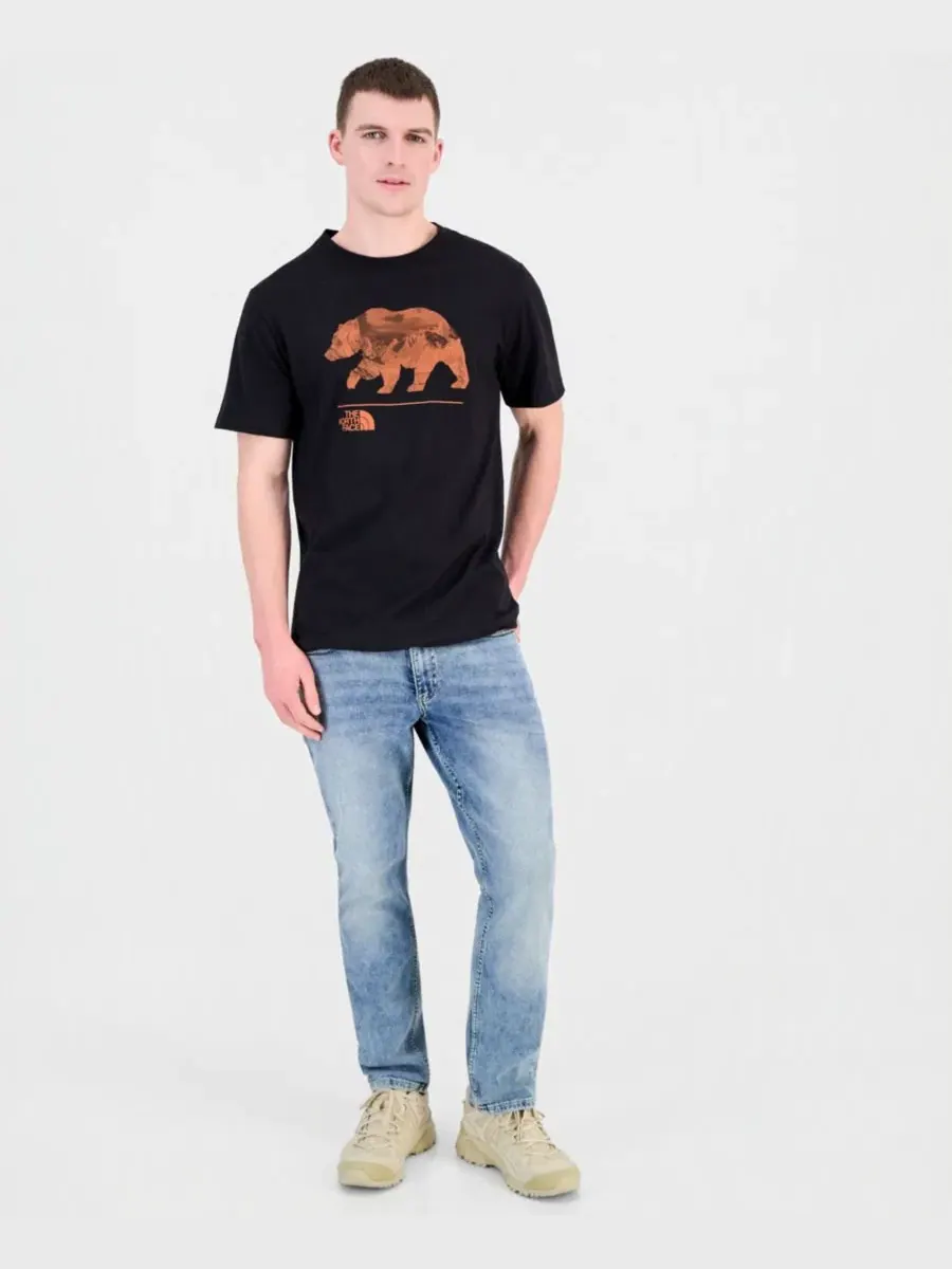 Мужская футболка с коротким рукавом Evolution MTN Bear The North Face — изображение 3 из 4, черный