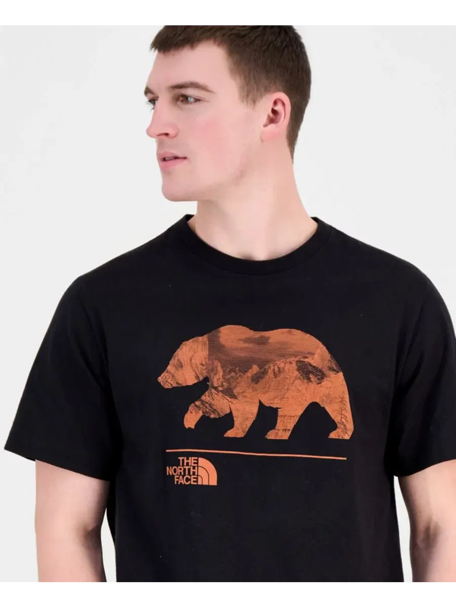 Мужская футболка с коротким рукавом Evolution MTN Bear The North Face — изображение 4 из 4, черный