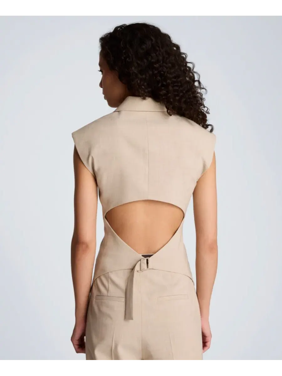 Женский жилет с открытой спиной и лямками Kenneth Cole