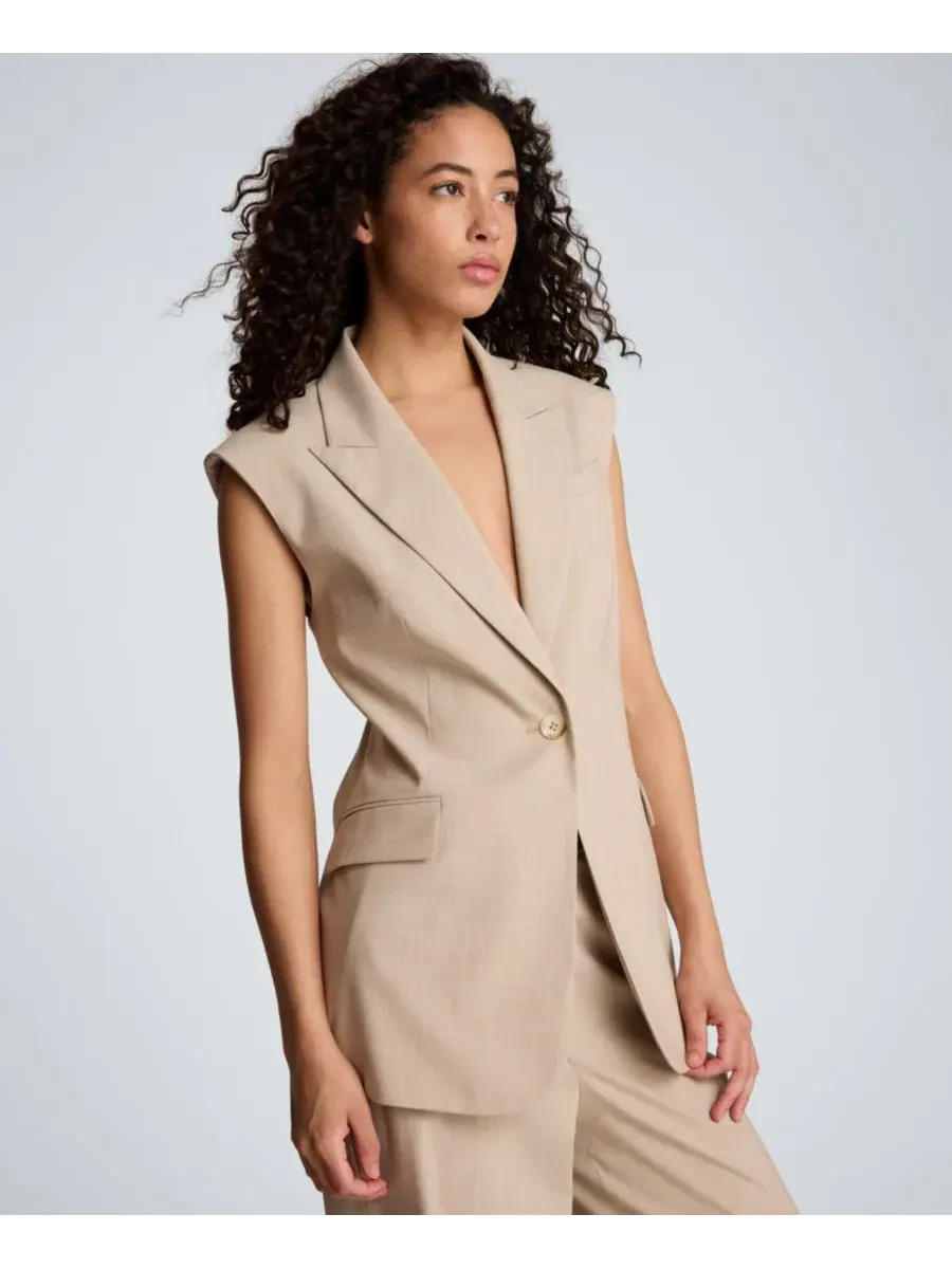 Женский жилет с открытой спиной и лямками Kenneth Cole — изображение 2 из 8, белый