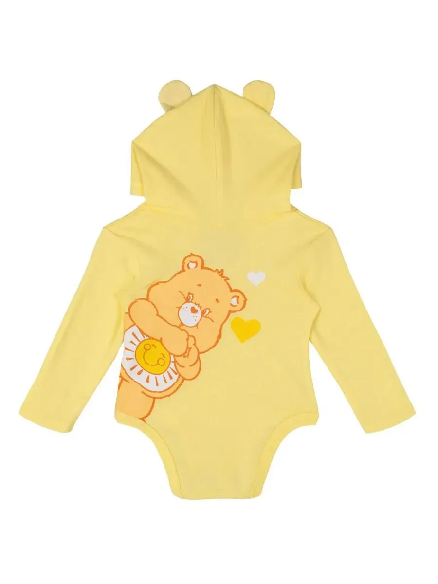 Комплект из 3 боди-комбинезонов с капюшоном Care Bears Care Bears Multi — изображение 3 из 3, мульти