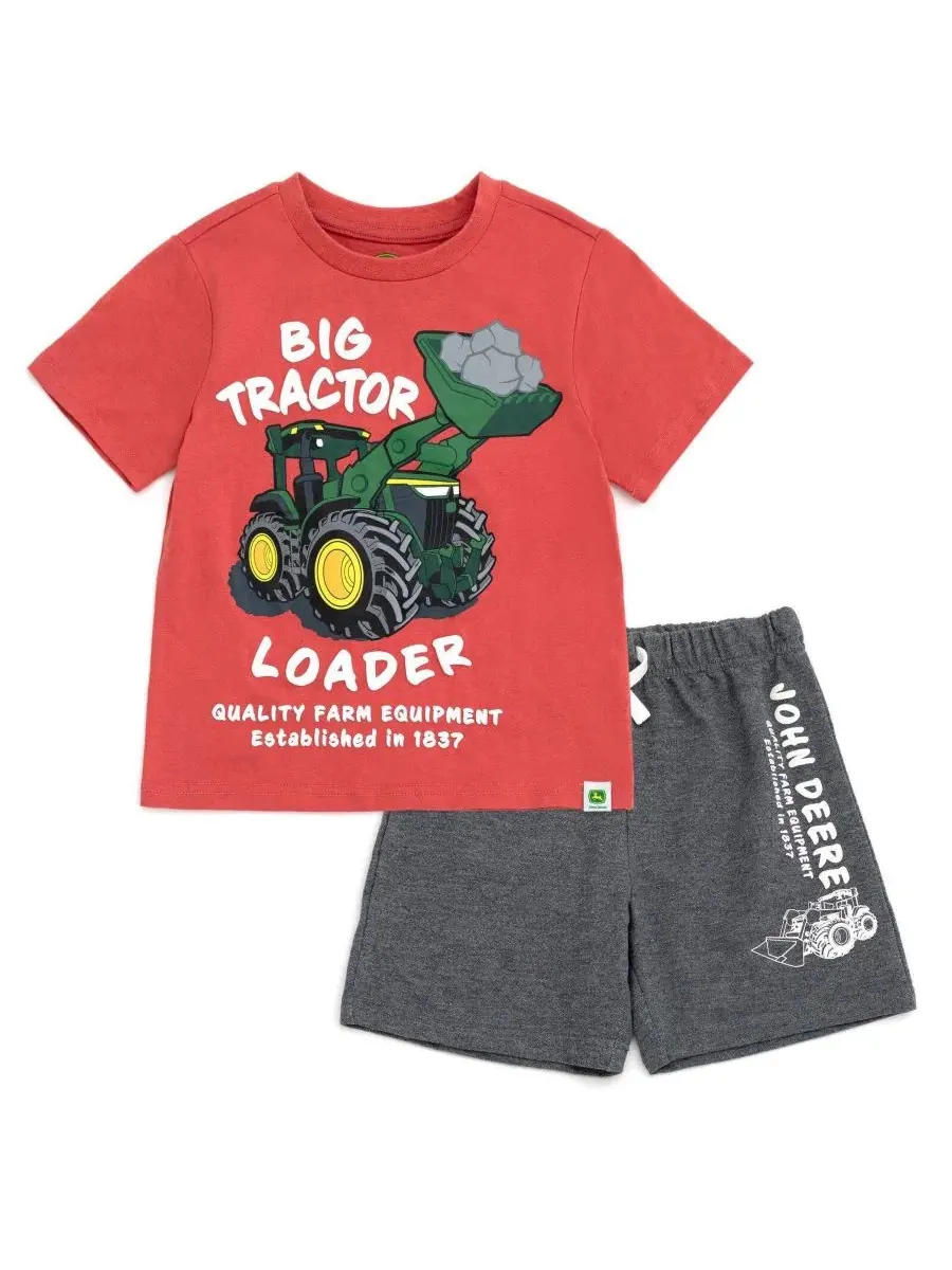 Комплект из футболки и шорт John Deere