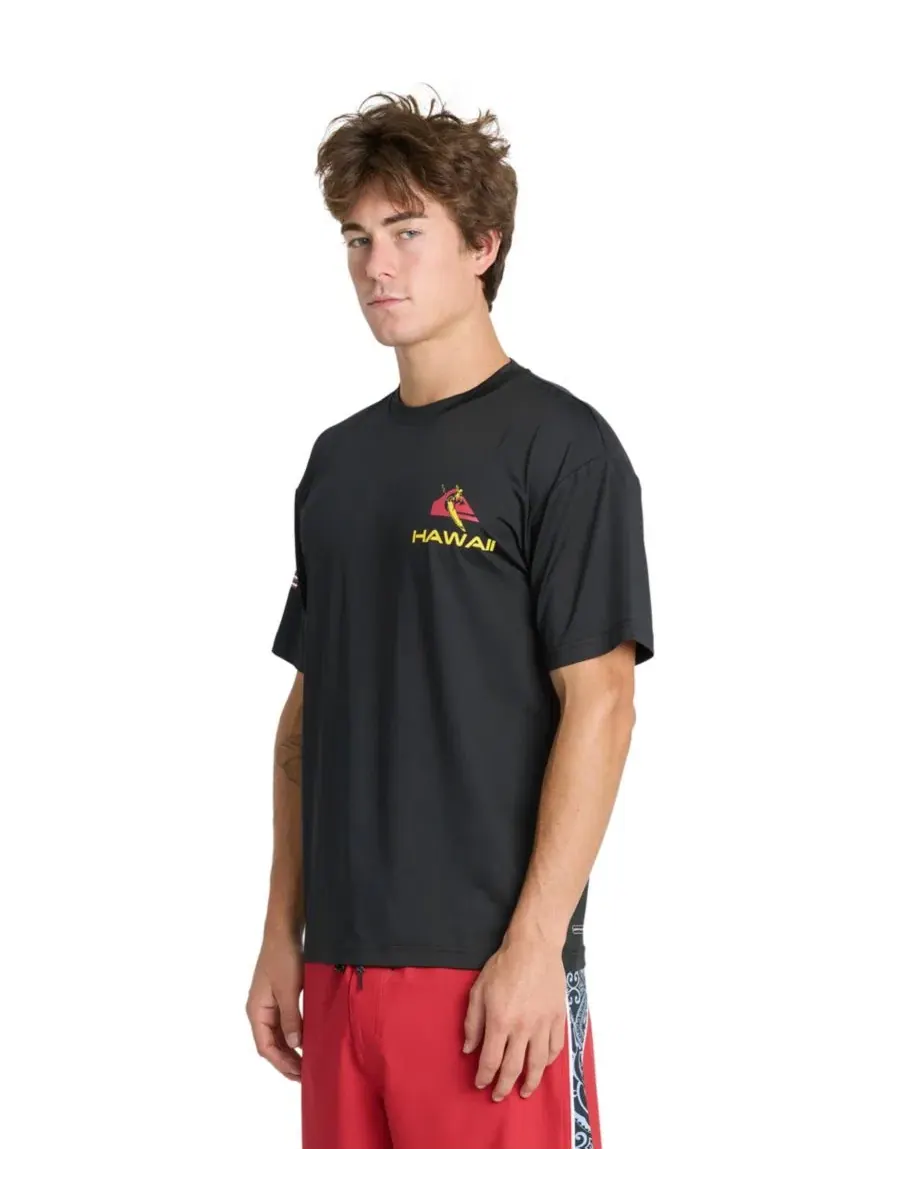 Футболка для серфинга с защитой UPF 50 Quiksilver — изображение 3 из 5, черный