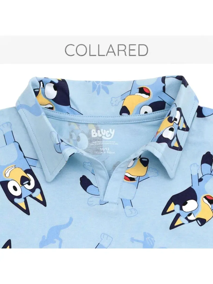 Комплект из поло и брюк Bluey Bluey Blue Navy — изображение 3 из 3, синий темно-синий