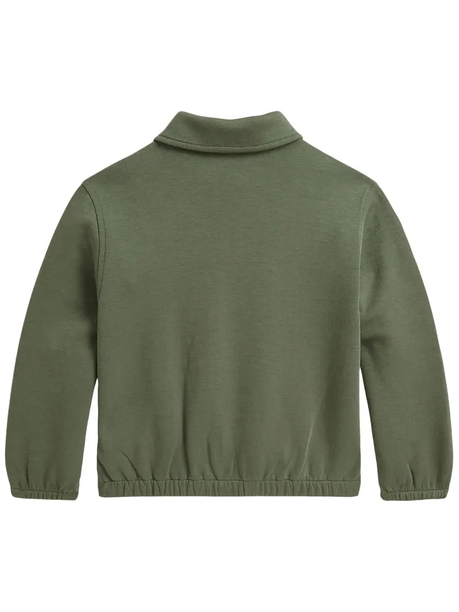 Детская куртка с длинным рукавом и эмблемой Pony The Bayport Double-Knit Jacket Polo Ralph Lauren — изображение 2 из 3