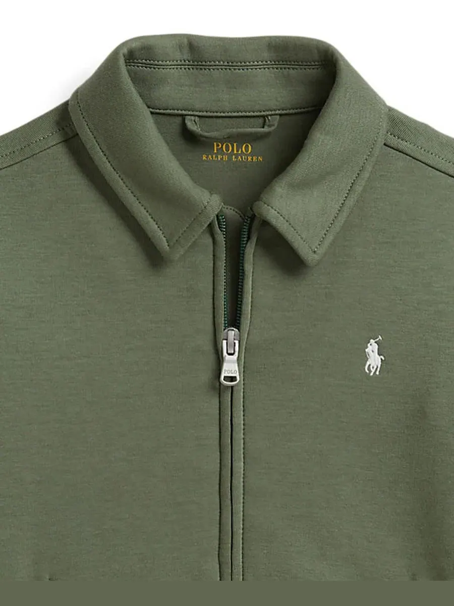 Детская куртка с длинным рукавом и эмблемой Pony The Bayport Double-Knit Jacket Polo Ralph Lauren — изображение 3 из 3