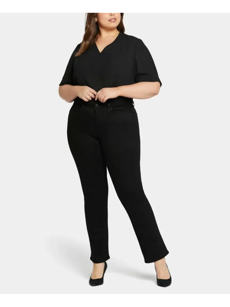 Джинсы-клеш Barbara Bootcut NYDJ — изображение 2 из 6, черный