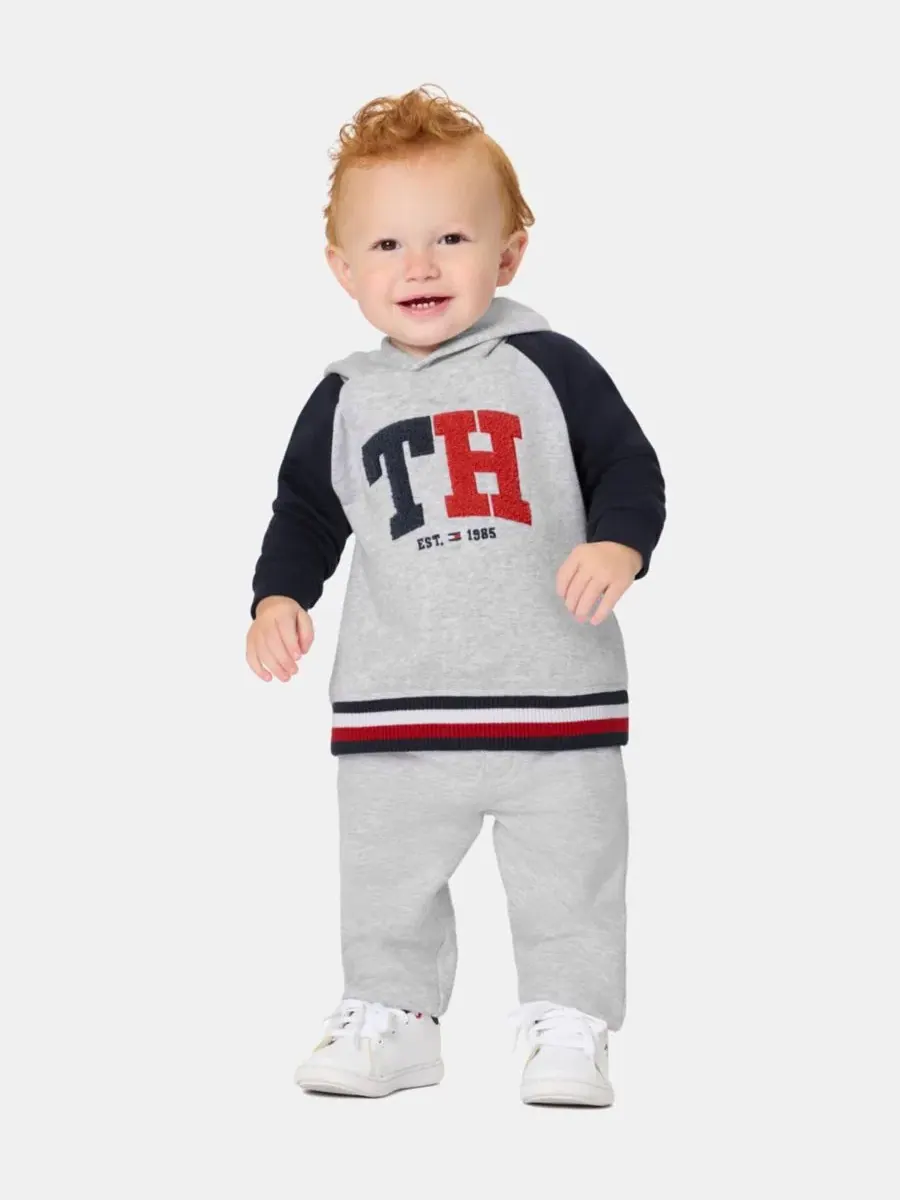 Комплект из худи и спортивных брюк с логотипом Tommy Hilfiger