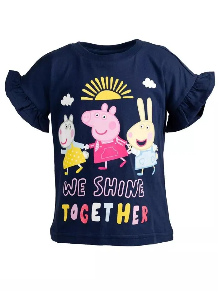 Комплект из 2 футболок для девочек Peppa Pig — изображение 5 из 6