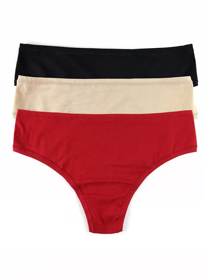 Женские стринги Play Stretch с высокой талией, 3 шт Hanky Panky