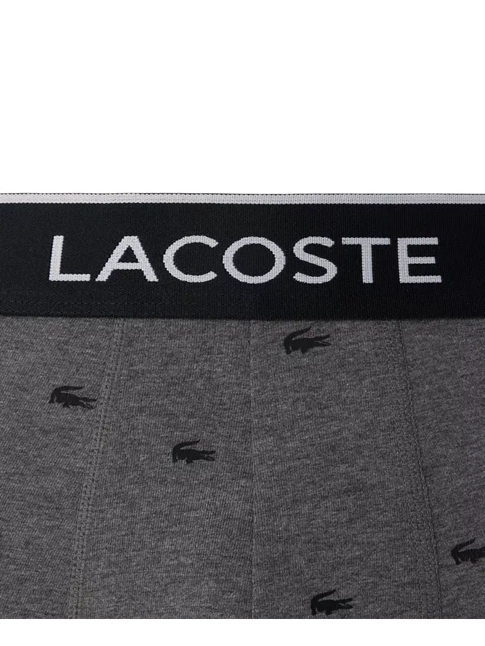 Трусы-боксеры Lacoste, мужские, с принтом крокодилов — изображение 3 из 7, красный
