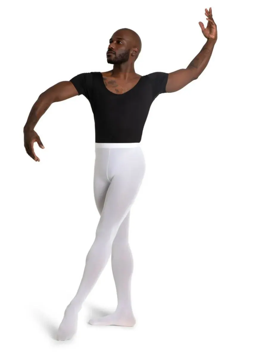 Классические узкие брюки с закрытыми ступнями Capezio — изображение 2 из 6, белый