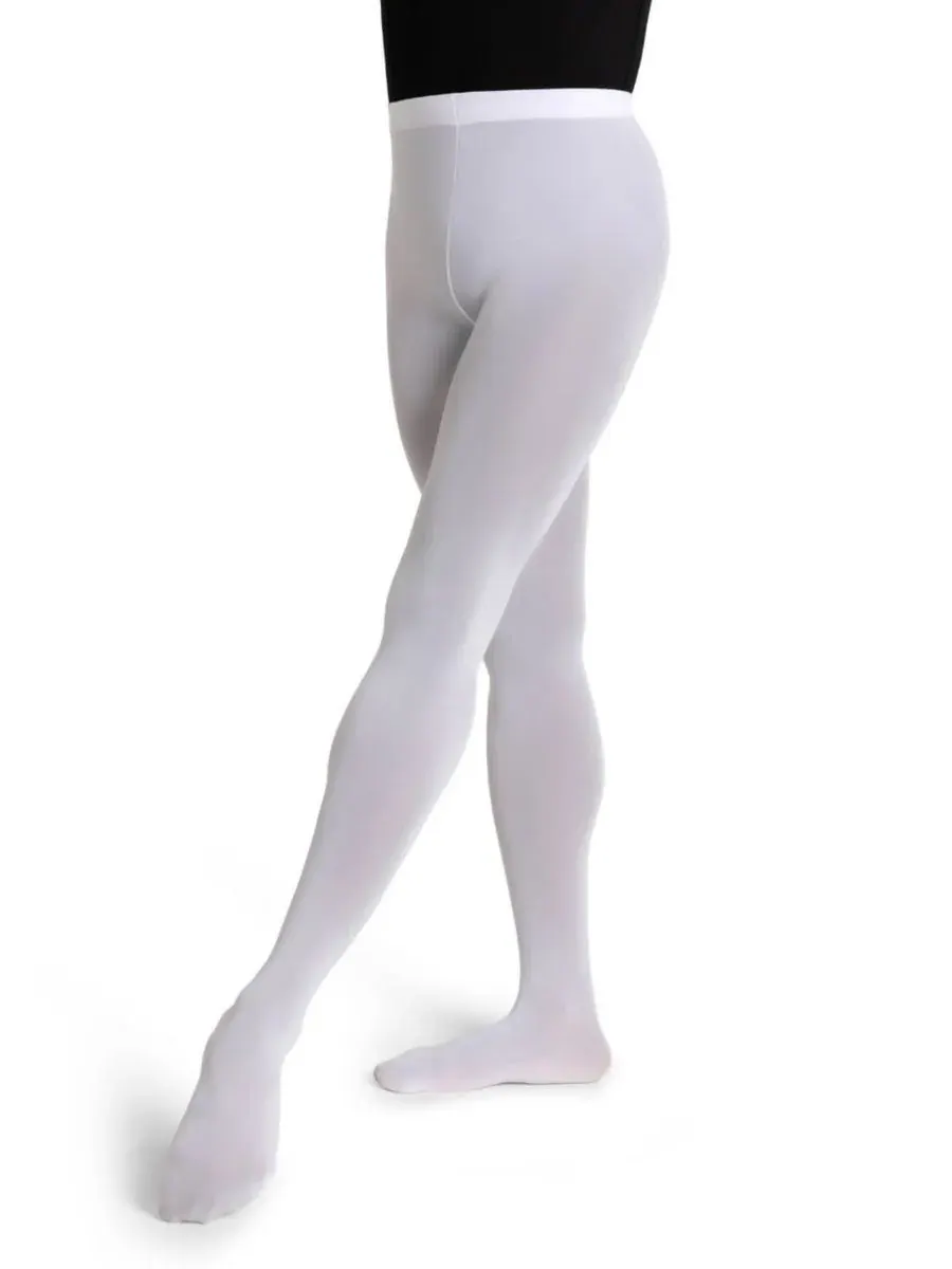 Классические узкие брюки с закрытыми ступнями Capezio — изображение 4 из 6, белый