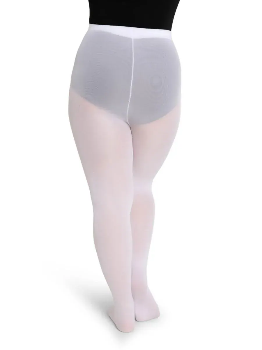 Классические узкие брюки с закрытыми ступнями Capezio — изображение 5 из 6, белый