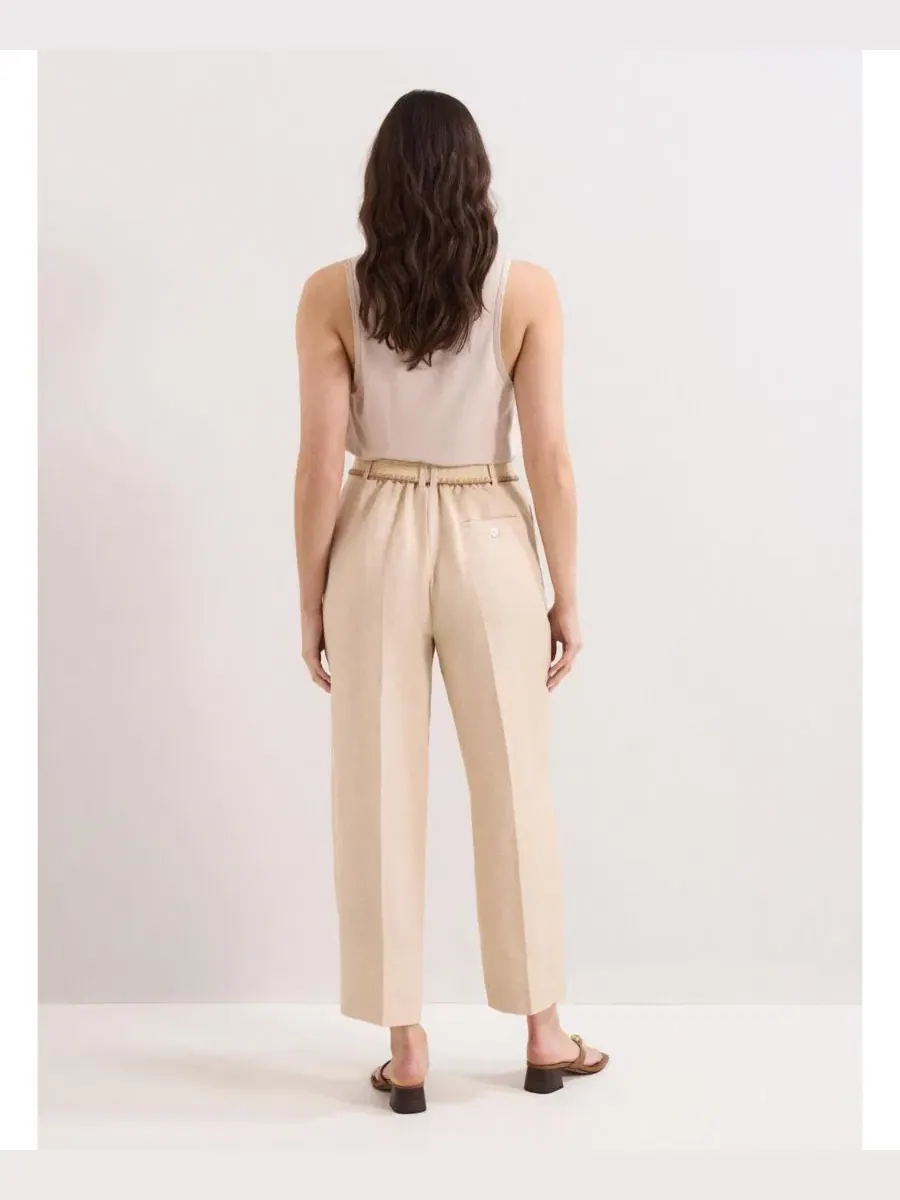 Женские льняные брюки Elena Phase Eight — изображение 4 из 7, серый