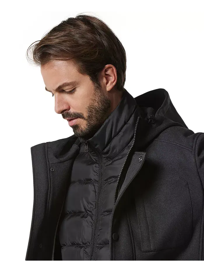 Мужская куртка Berwick 3-in-1 Systems Marc New York — изображение 6 из 7, черный
