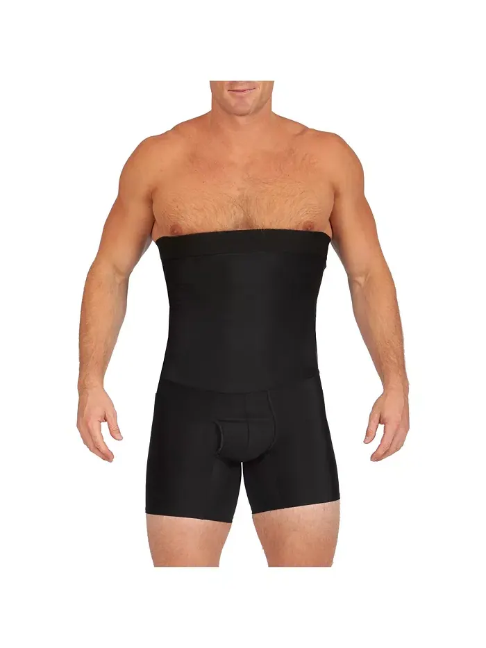 Мужские компрессионные шорты с высокой талией Ab Undershorts Instaslim