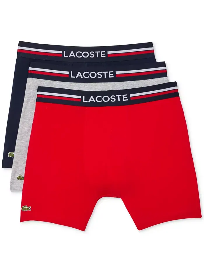 Боксеры Lacoste Regular-Fit Stretch, для мужчин
