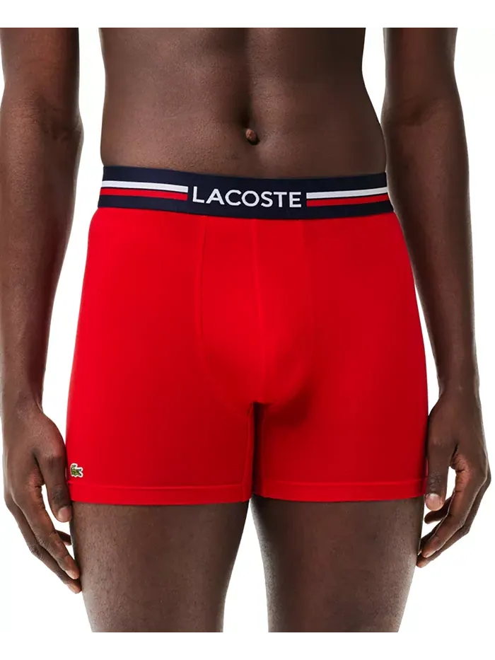 Боксеры Lacoste Regular-Fit Stretch, для мужчин — изображение 3 из 8, мульти