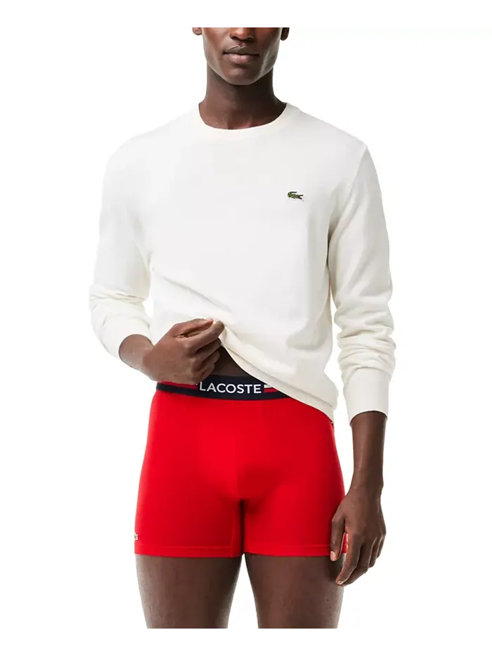 Боксеры Lacoste Regular-Fit Stretch, для мужчин — изображение 5 из 8, мульти