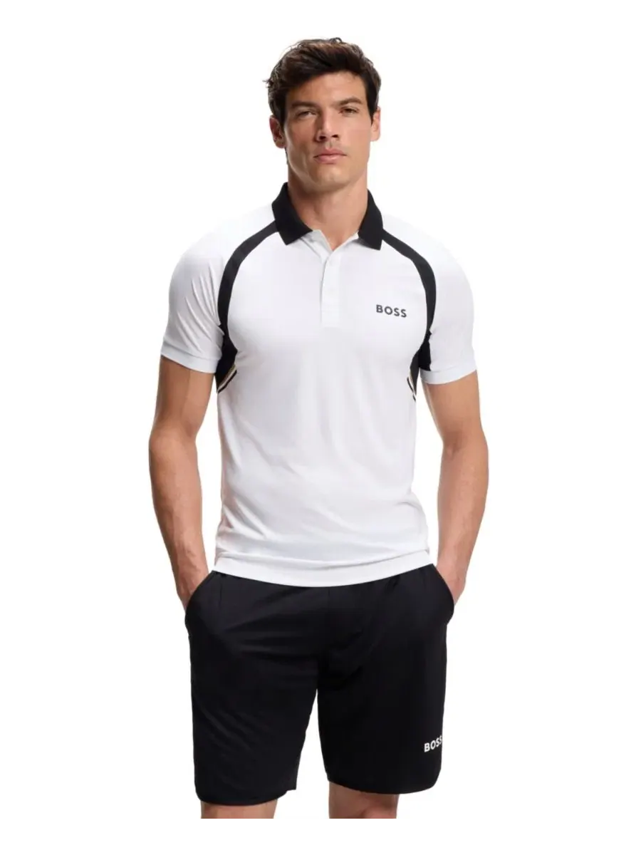 Поло с коротким рукавом, slim fit Hugo Boss
