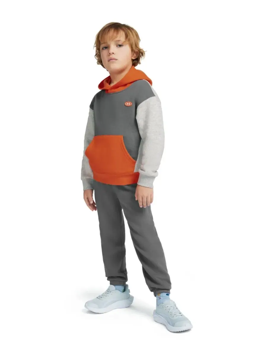 Комплект из футера с капюшоном и брюк, Rival Fleece Under Armour — изображение 2 из 13, серый