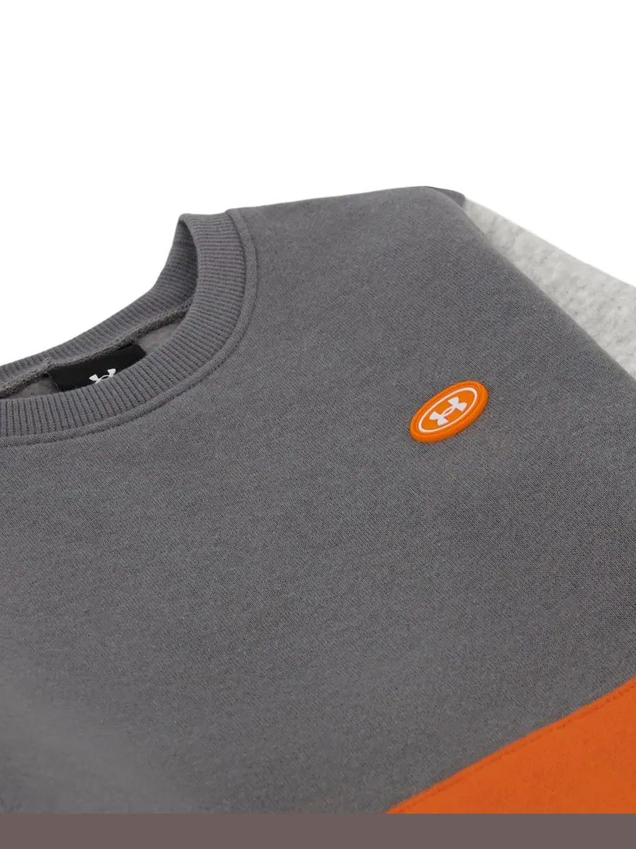 Комплект из футера с капюшоном и брюк, Rival Fleece Under Armour — изображение 12 из 13, серый