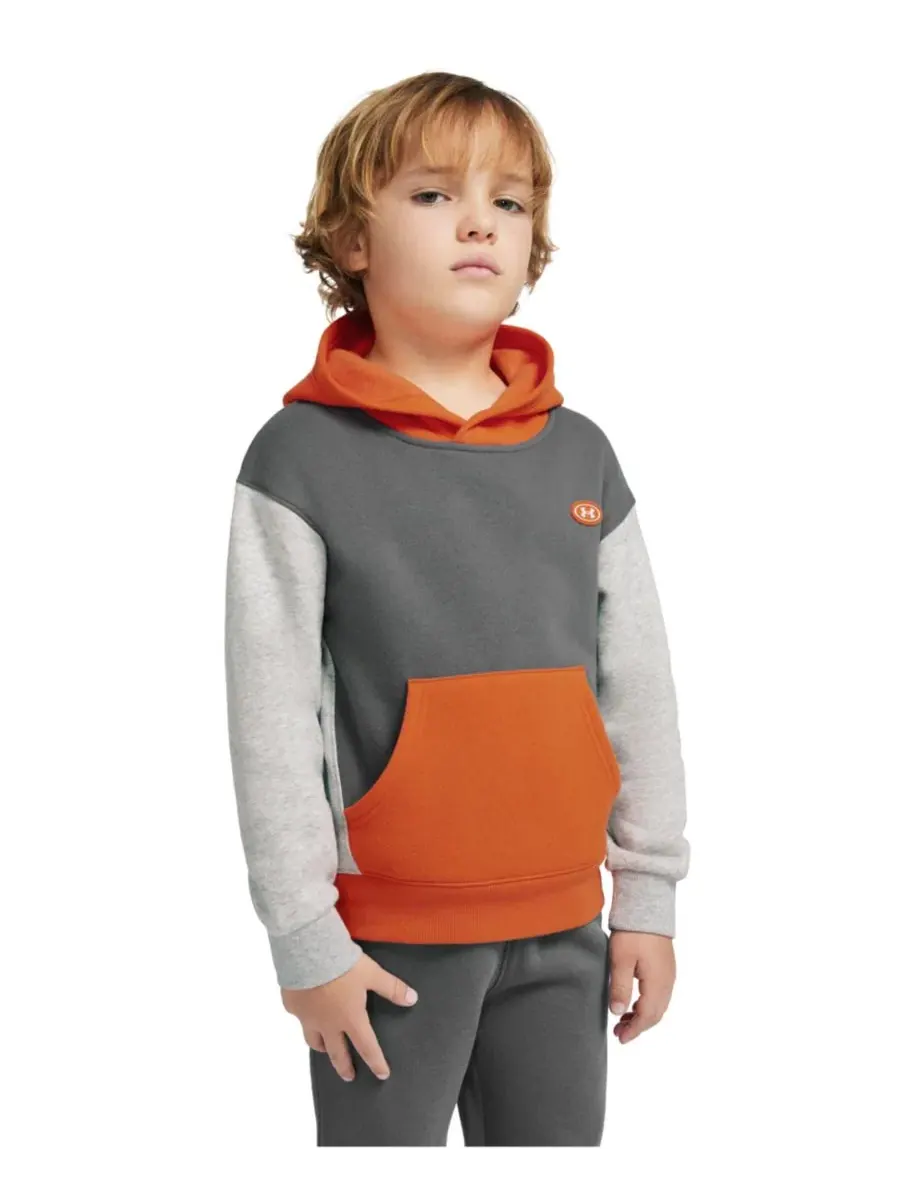 Комплект из футера с капюшоном и брюк, Rival Fleece Under Armour — изображение 3 из 13, серый