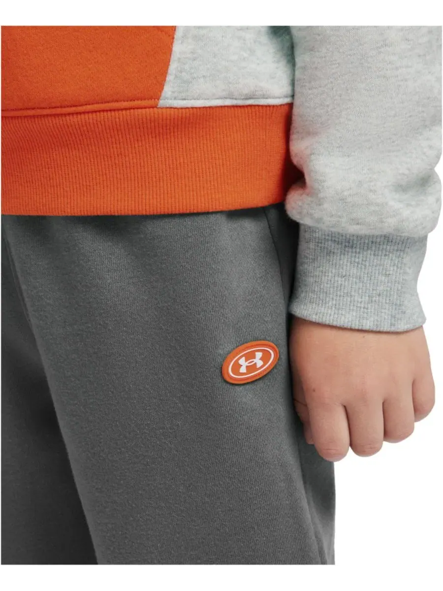 Комплект из футера с капюшоном и брюк, Rival Fleece Under Armour — изображение 6 из 13, серый