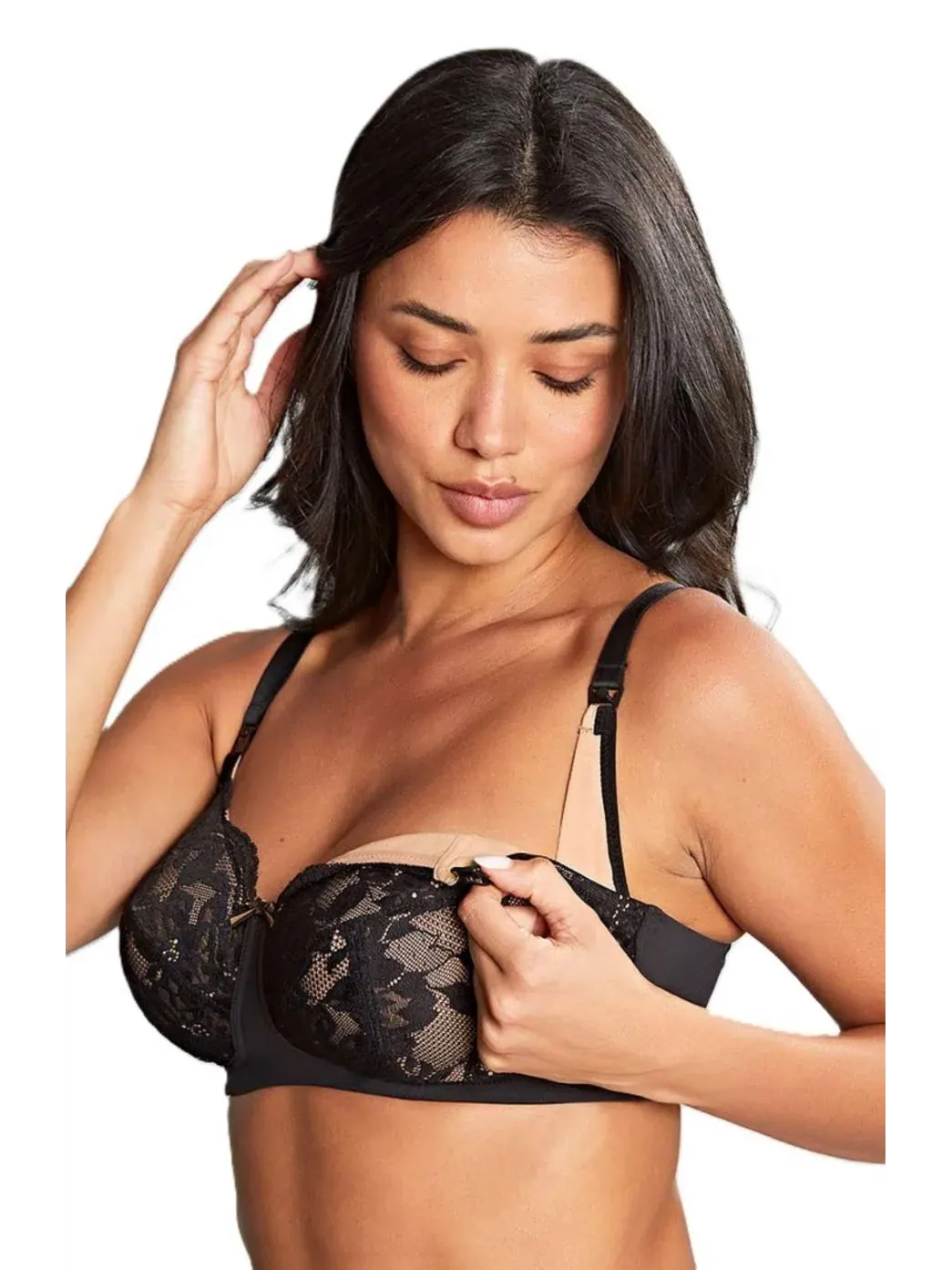 Женский бюстгальтер для кормления Ada без косточек Panache Lingerie — изображение 2 из 5, черный
