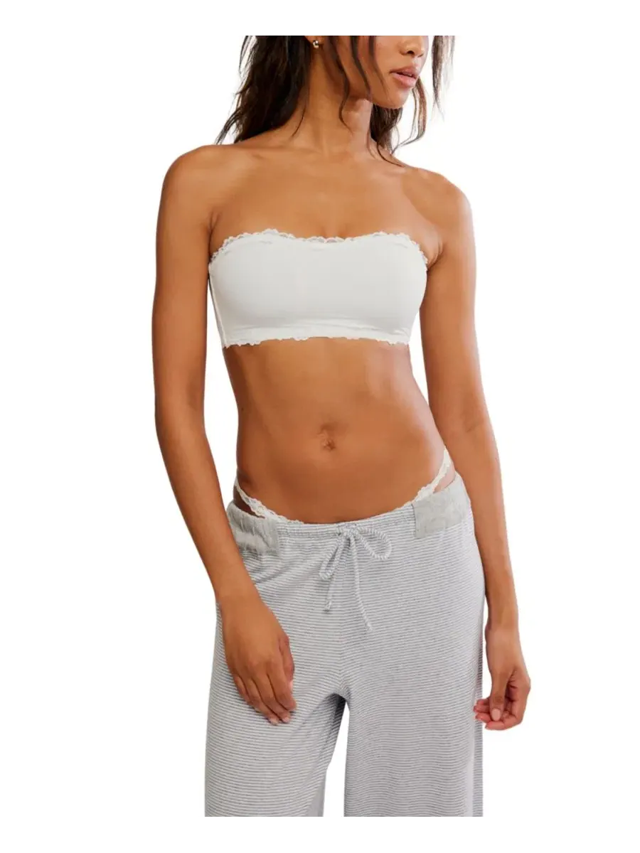 Бюстгальтер-бандо с кружевной отделкой Charlie Free People, Clean Ivor