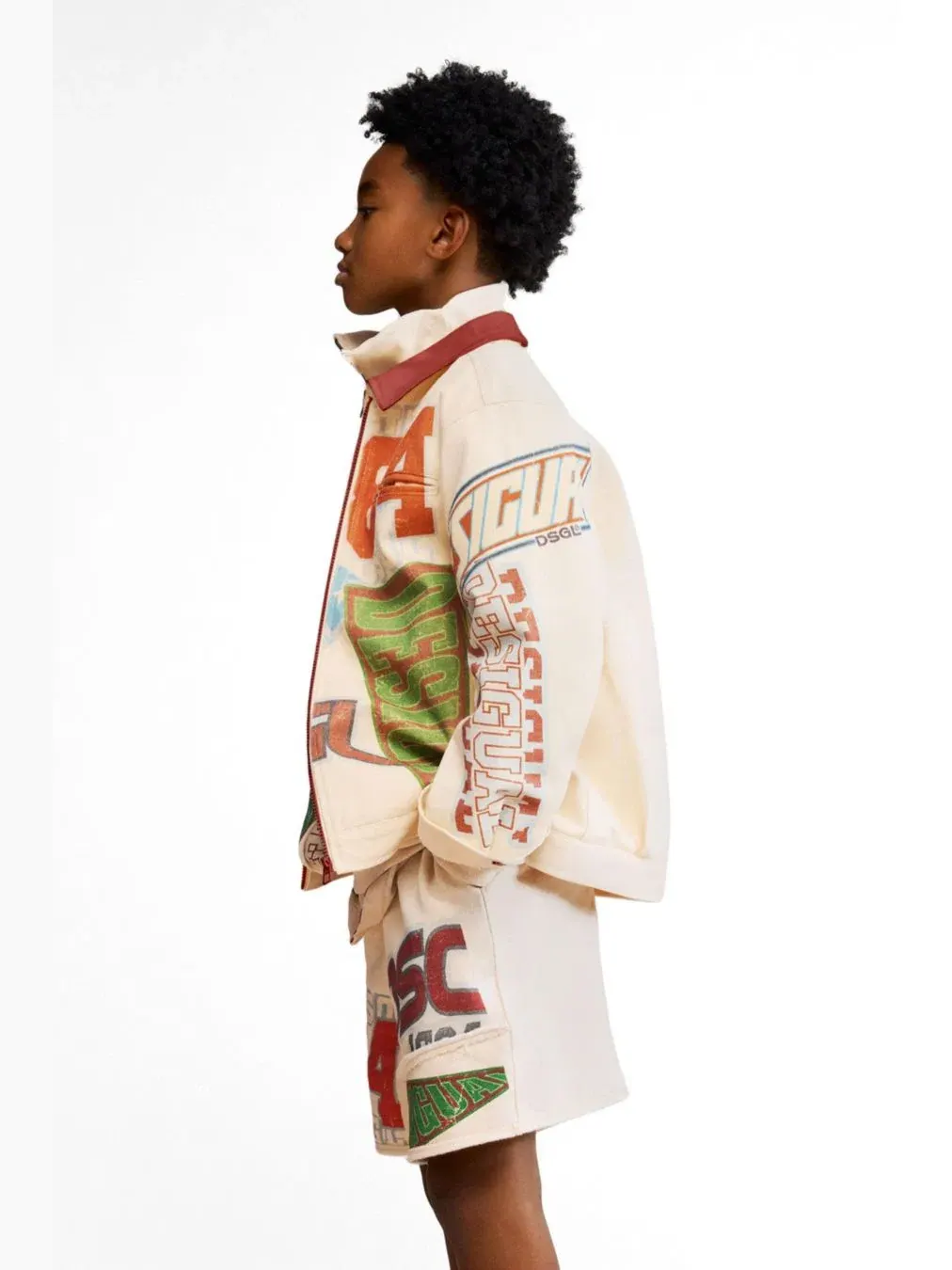 Куртка с принтом Desigual — изображение 2 из 6, белый