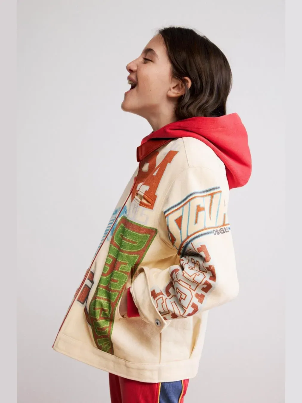 Куртка с принтом Desigual — изображение 6 из 6, белый
