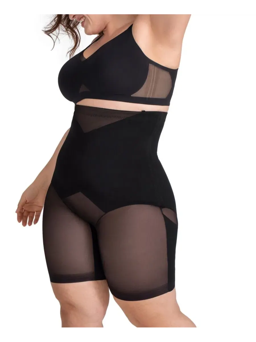 Шорты корректирующие с высокой посадкой Super Power High-Waist Shorts HONEYLOVE, Runway — изображение 3 из 5