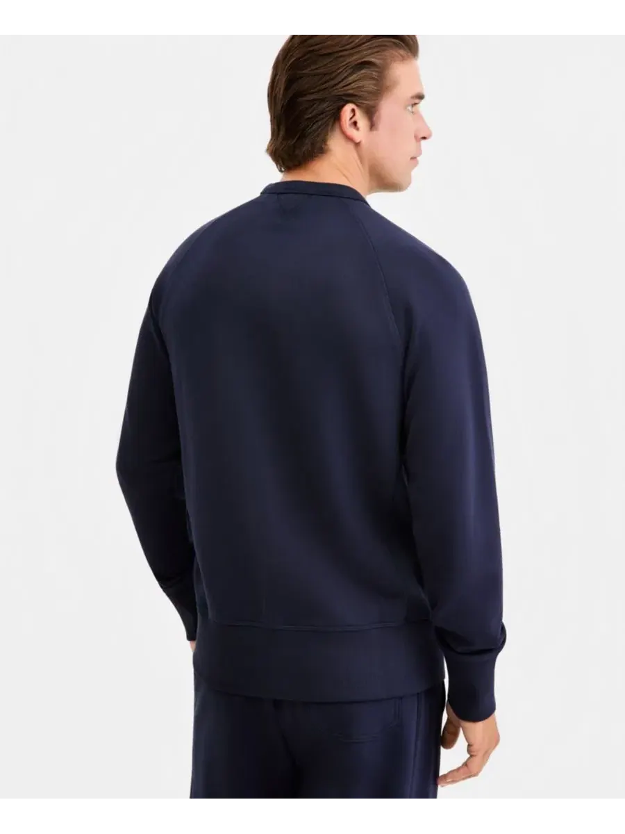 Свитшот Hugo Boss с регланом — изображение 4 из 4, синий