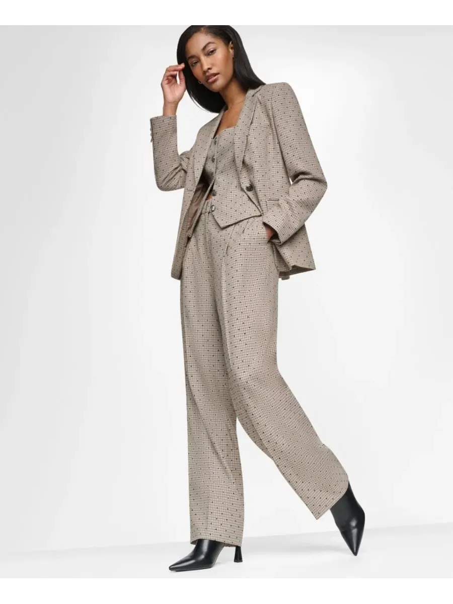 Жакет с принтом и пайетками DKNY — изображение 8 из 15, черный мульти