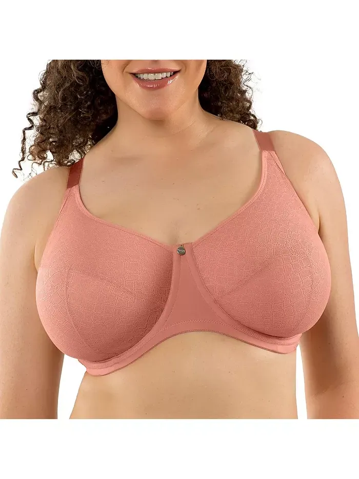 Бюстгальтер-минимайзер Enora Plus Size PARFAIT — изображение 3 из 5, приглушенный цвет глины
