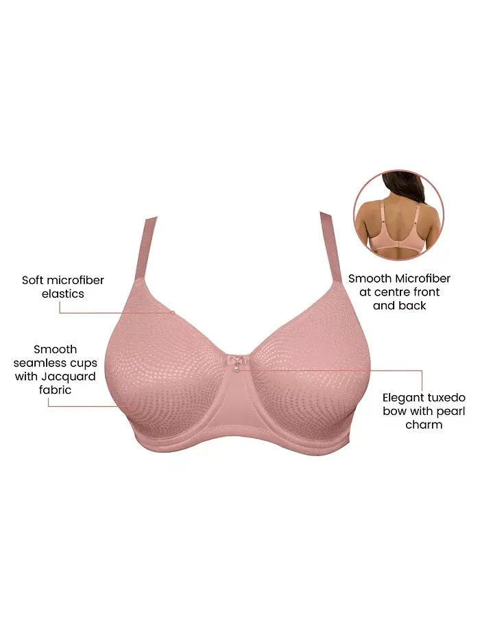 Бюстгальтер-минимайзер Enora Plus Size PARFAIT — изображение 5 из 5, приглушенный цвет глины