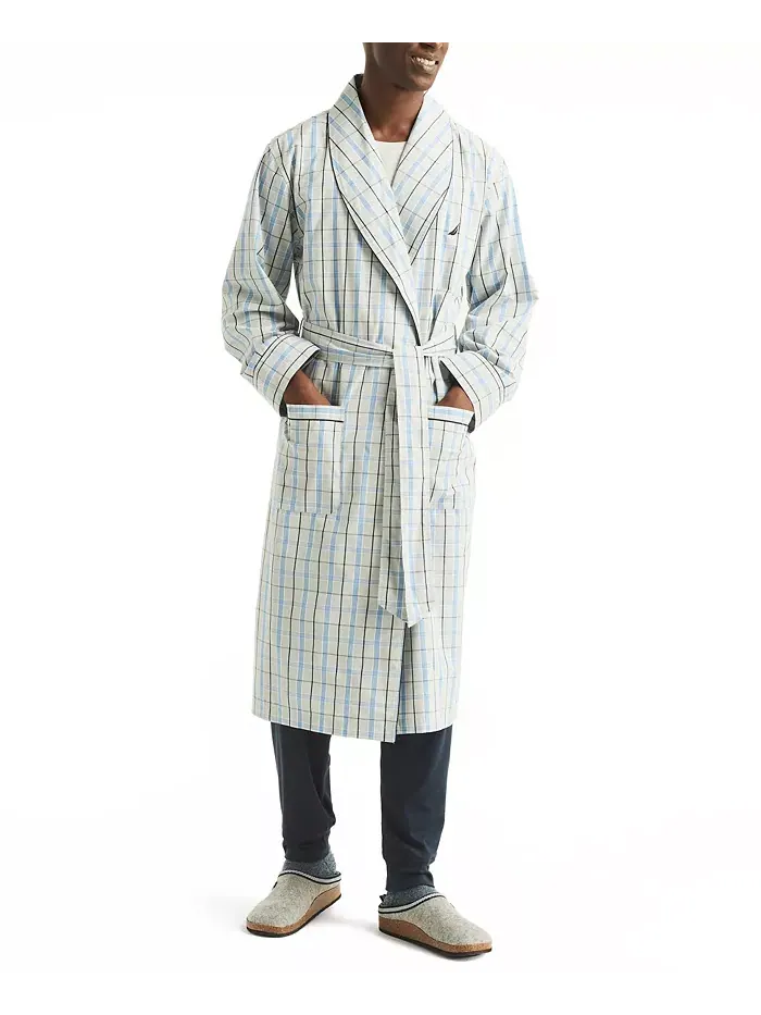 Мужской клетчатый халат Crafted Plaid Nautica