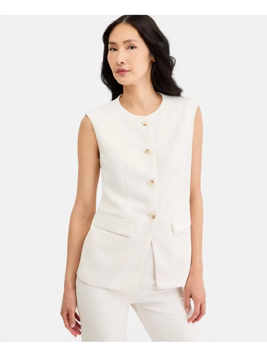 Женский жилет с четырьмя пуговицами Anne Klein