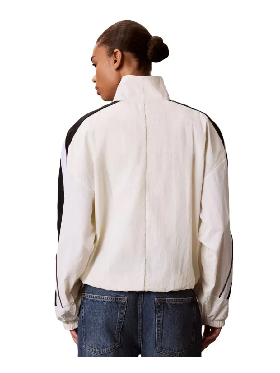 Женская спортивная куртка Icon Sport Track Jacket Calvin Klein Performance — изображение 5 из 6, черный/белый/белый