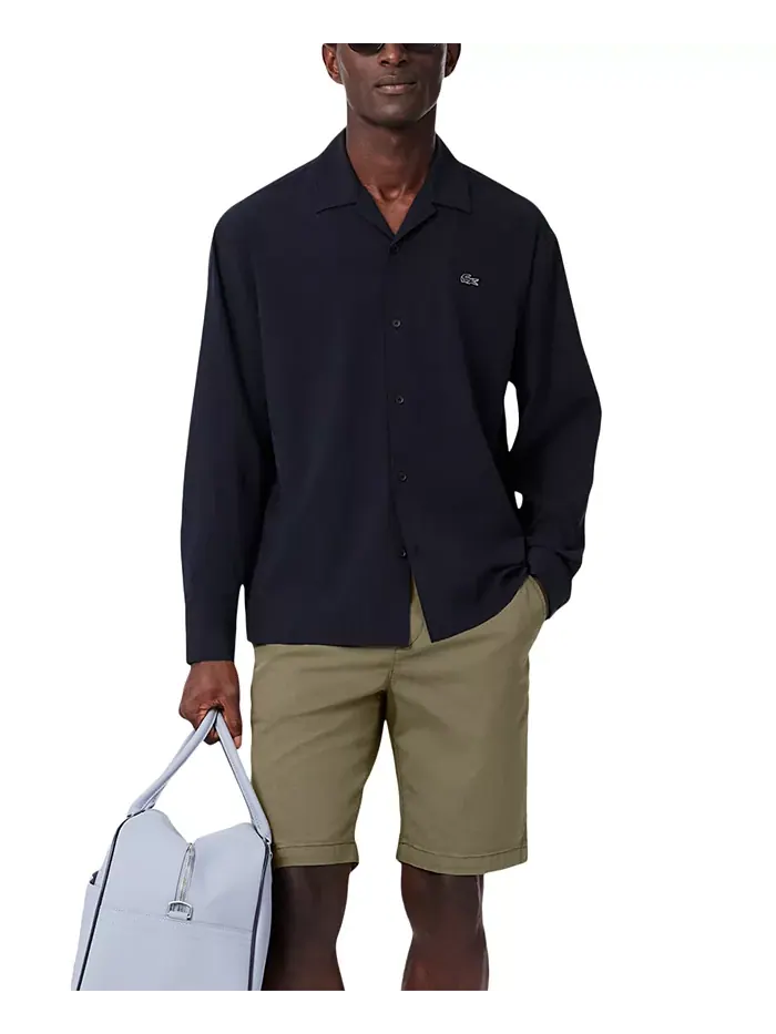Бермуды Lacoste, узкие