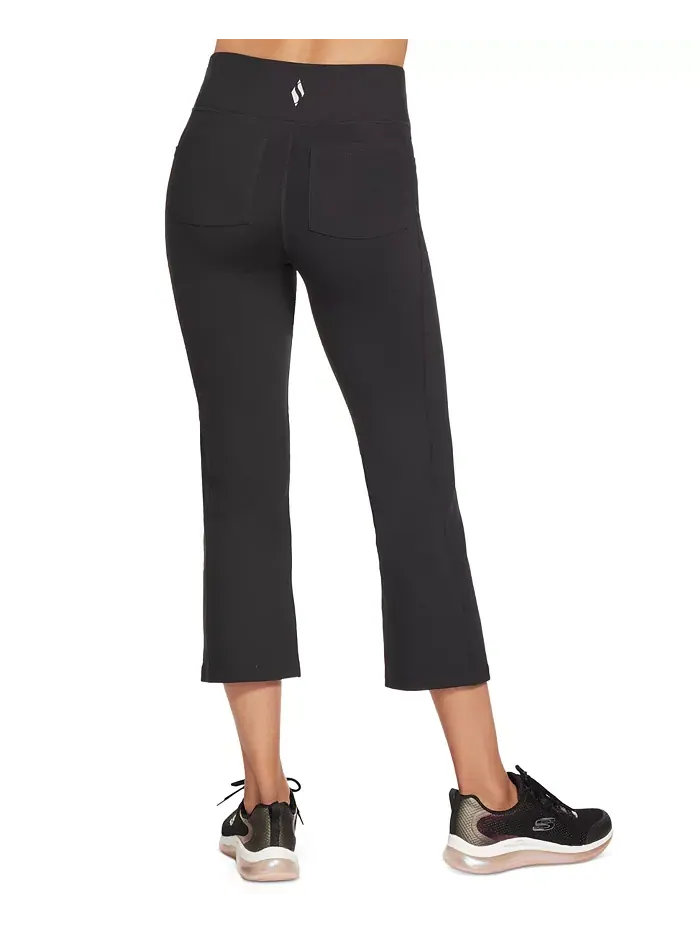 Женские укороченные брюки Gowalk Skechers — изображение 2 из 3, черный